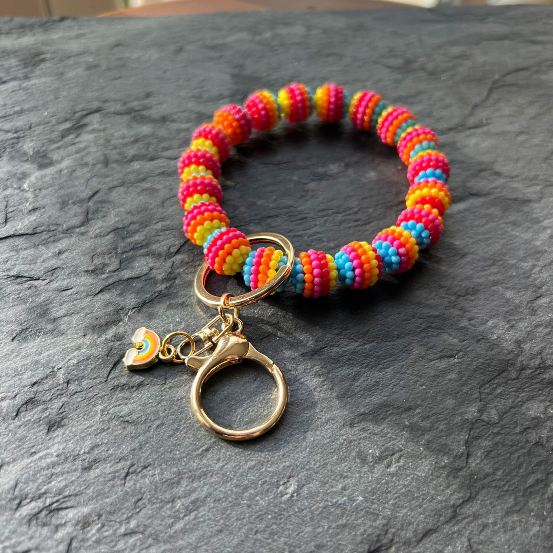 Rainbow Pop Bileklik Anahtarlık