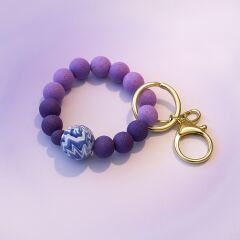 Lavender Dream Bileklik Anahtarlık