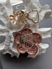 Soft Bloom - Sunny Bloom Kabartmalı Çiçek Anahtarlık