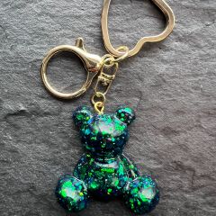 Emerald Teddy Işıltılı Anahtarlık