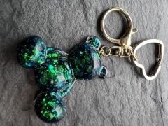 Emerald Teddy Işıltılı Anahtarlık