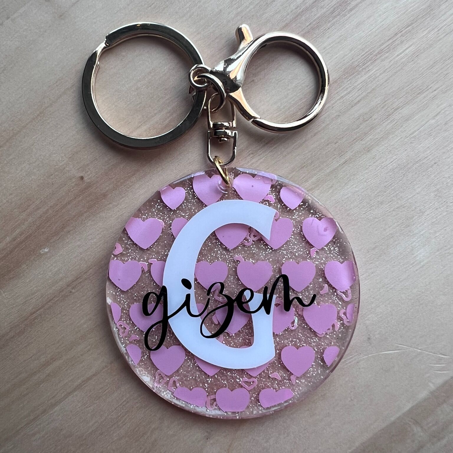 Lovelix Işıltılı Anahtarlık