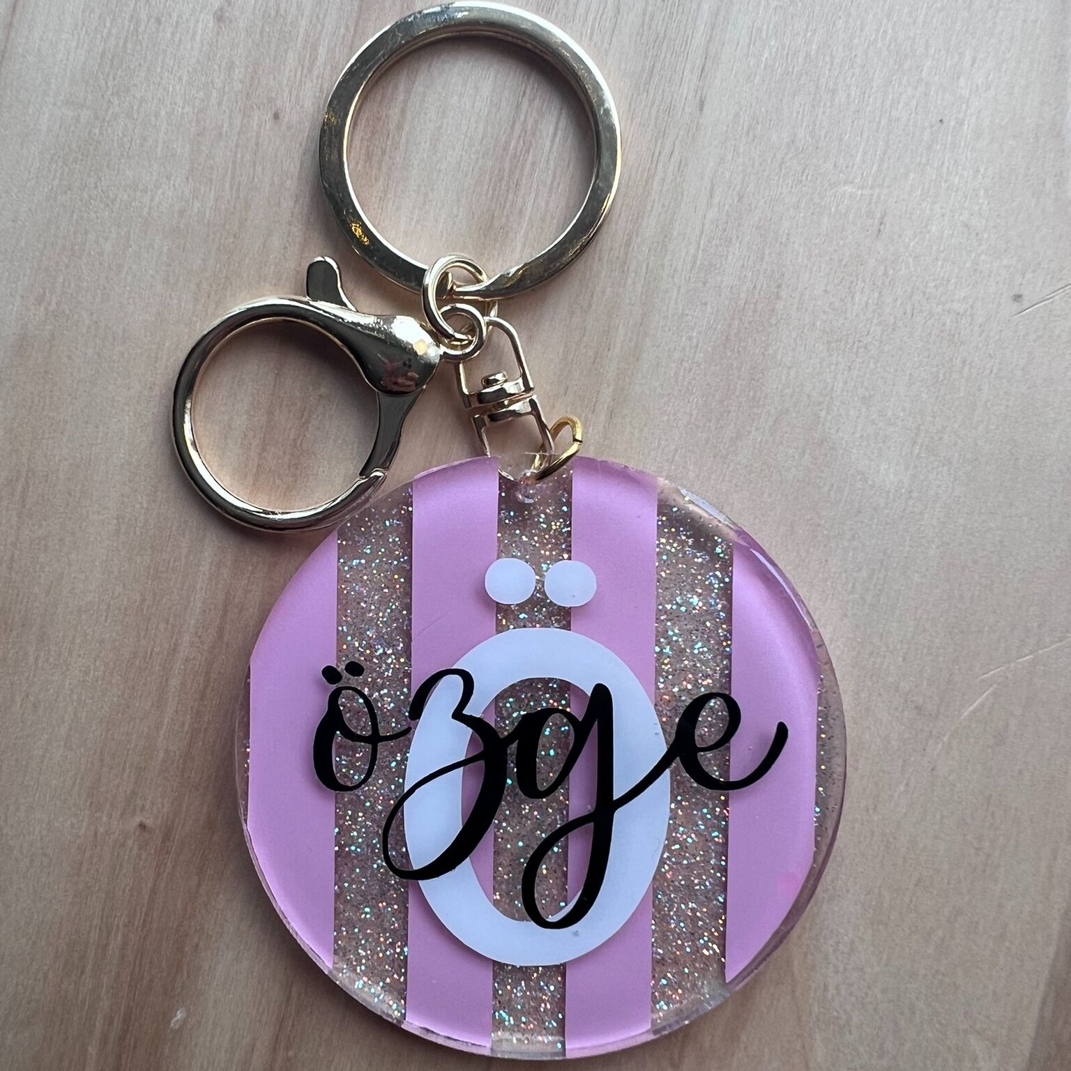 Strippypop Işıltılı Anahtarlık