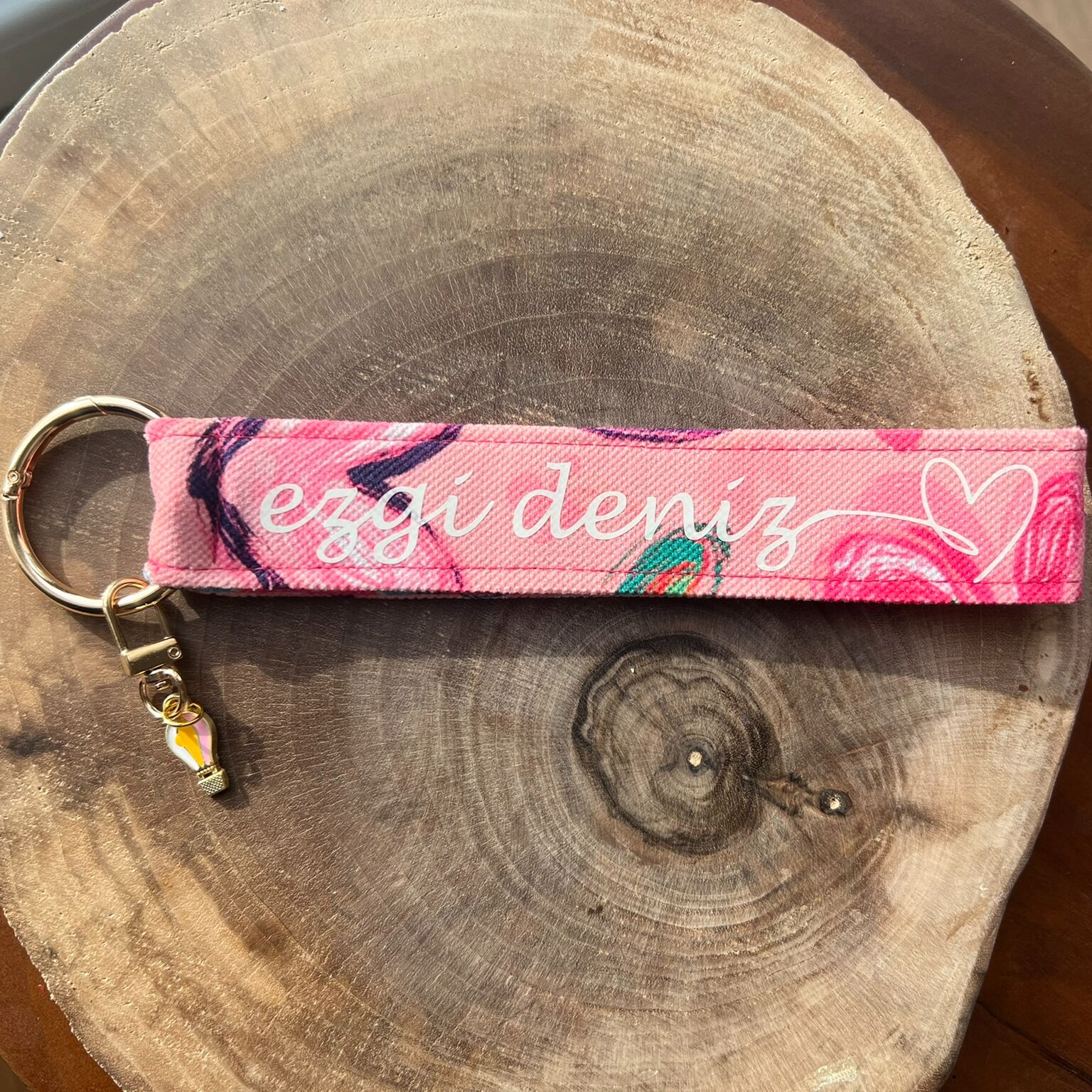 Lovenote Kumaş Anahtarlık