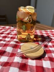 Buddy Bambu Kapaklı Bardak