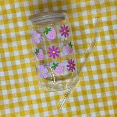 Bloomies Bambu Kapaklı Bardak