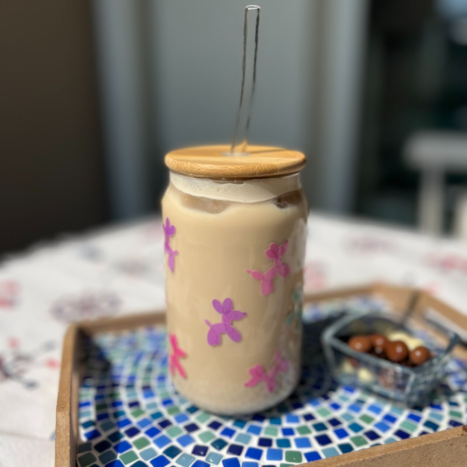 Joypop Bambu Kapaklı Bardak