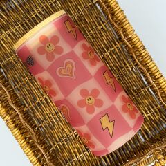 Groovy Smilies Buzlu Cam Bardak