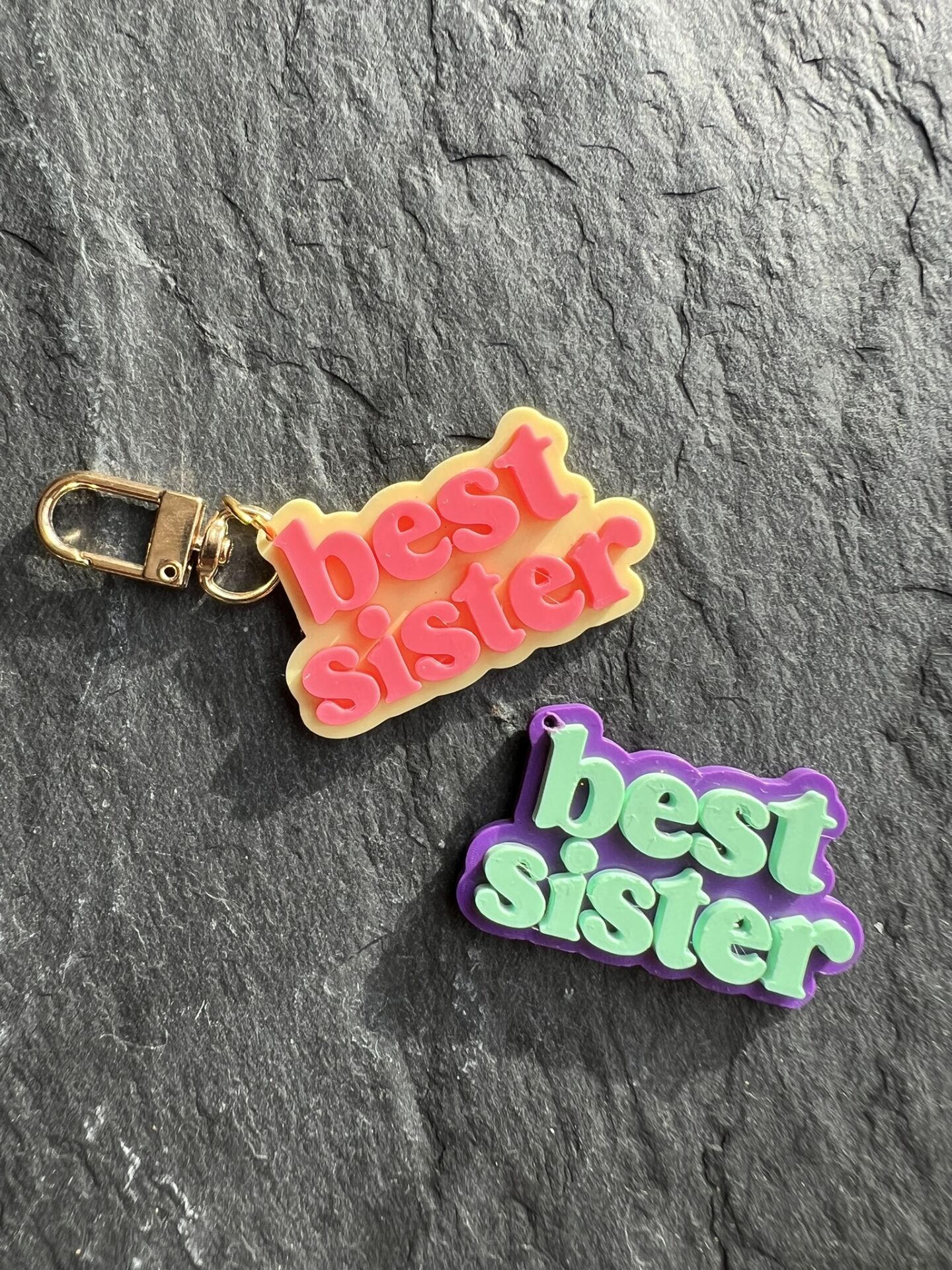 Best Sister En İyi Kız Kardeş Charm