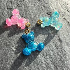 Sparkle Teddy Charm